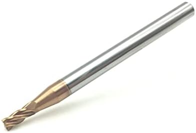 Karbür freze kesicisi 2.5 mm 4 Flüt HRC55 Karbür uç frezesi freze kesicisi Alaşımlı Kaplama Tungsten Çelik frezeler kesme