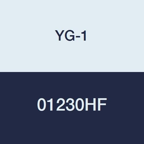YG - 1 01230HF HSS End Mill, 2 Flüt, Normal Uzunluk, TiAlN-Futura Kaplama, 5-3/4 Uzunluk, 2