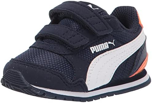 PUMA Unisex-Çocuk ST Runner cırt cırt Küçük Çocuk Sneaker