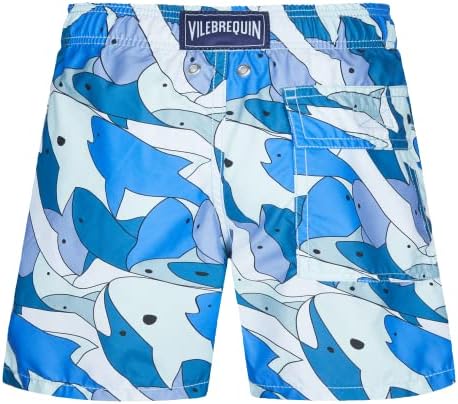 Vilebrequin Erkek Yüzmek Şort Köpekbalığı Her Yerde
