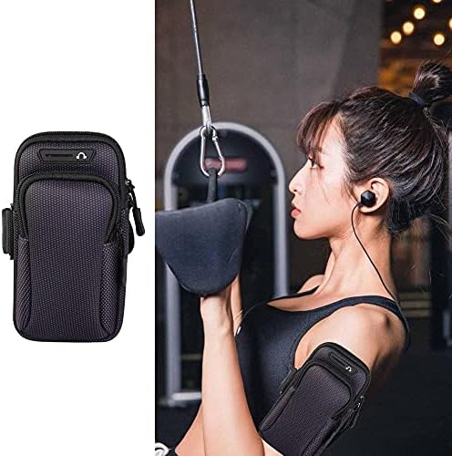 PiniceCore Spor telefon kol çantası Bilek Çantası Koşu Kol Bandı Kulaklık Deliği ile, Spor Kol Bandı Çantası Kol Çantası