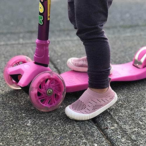 JAN & JUL Makinede Yıkanabilir Örgü Ayakkabılar / Nefes Alabilen Hafif Spor Ayakkabılar (Bebek / Yürümeye Başlayan Çocuk/Küçük