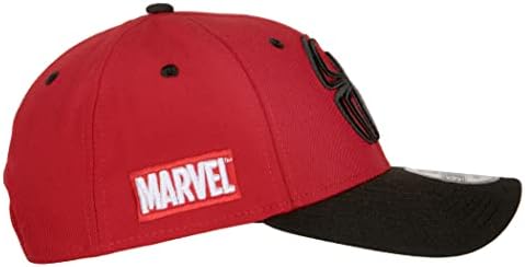 Yeni Dönem Örümcek Adam Logosu Siyah ve Kırmızı 9 Kırk Ayarlanabilir Şapka