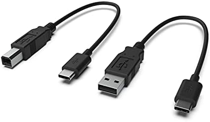 Sınıf uyumlu MIDI denetleyicileri ve USB-B (yazıcı) bağlantı noktasına sahip cihazlar için CME WIDI Uhost + USB-B OTG kablo