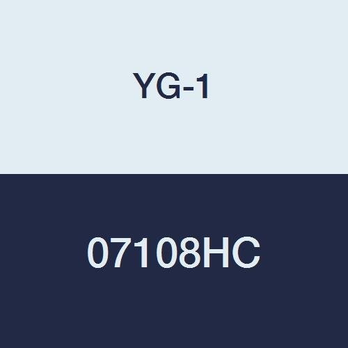 YG-1 07108HC HSS End Mill, 4 Flüt, Düzenli Uzunluk, Merkez Kesme, TiCN Kaplama, 3-3/4 Uzunluk, 3/4