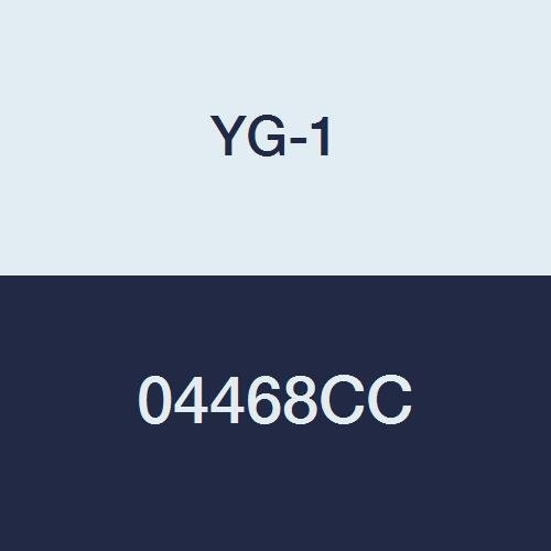 YG-1 04468CC HSSCo8 End Mill, 6 Flüt, Düzenli Uzunluk, 3/4 Sap, TiCN Kaplama, 4-1/2 Uzunluk, 1-3/4