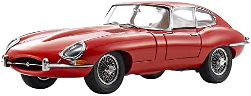 Kyosho Döküm Jaguar E Tipi Coupe RHD Sağdan Direksiyonlu Kırmızı E Tipi 60th Yıldönümü 1961 2021